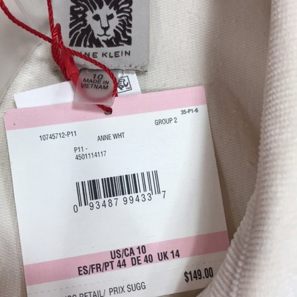 Anne Klein Corduroy Trucker Jacket - Picture 6 of 9